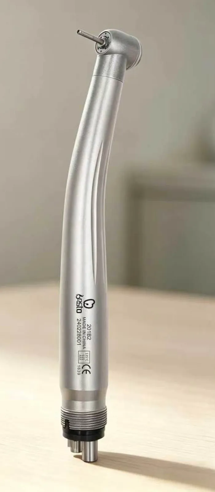High-speed turbine handpiece with 4-hole connection (201B2)