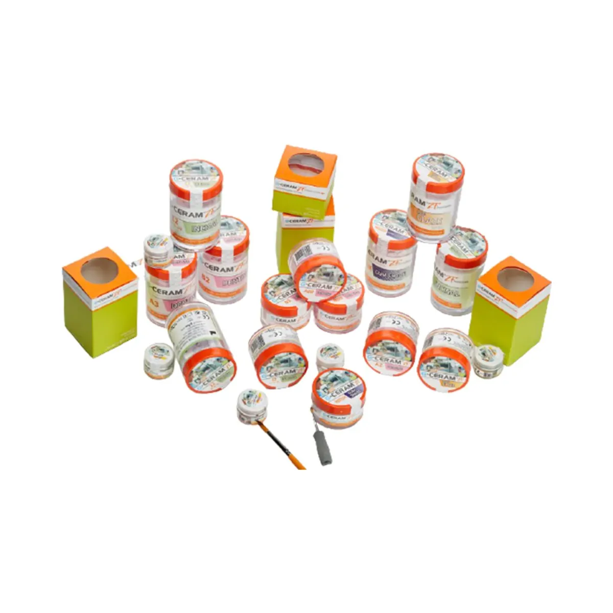 G-Ceram ZF zirconia-ceramic porcelain powder