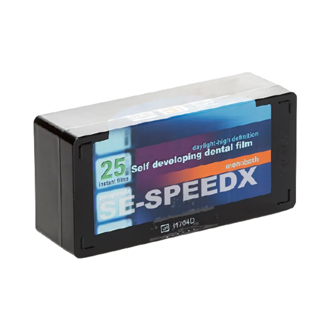 SpeedX self-developing dental X-ray film in GSM-Medex packaging
