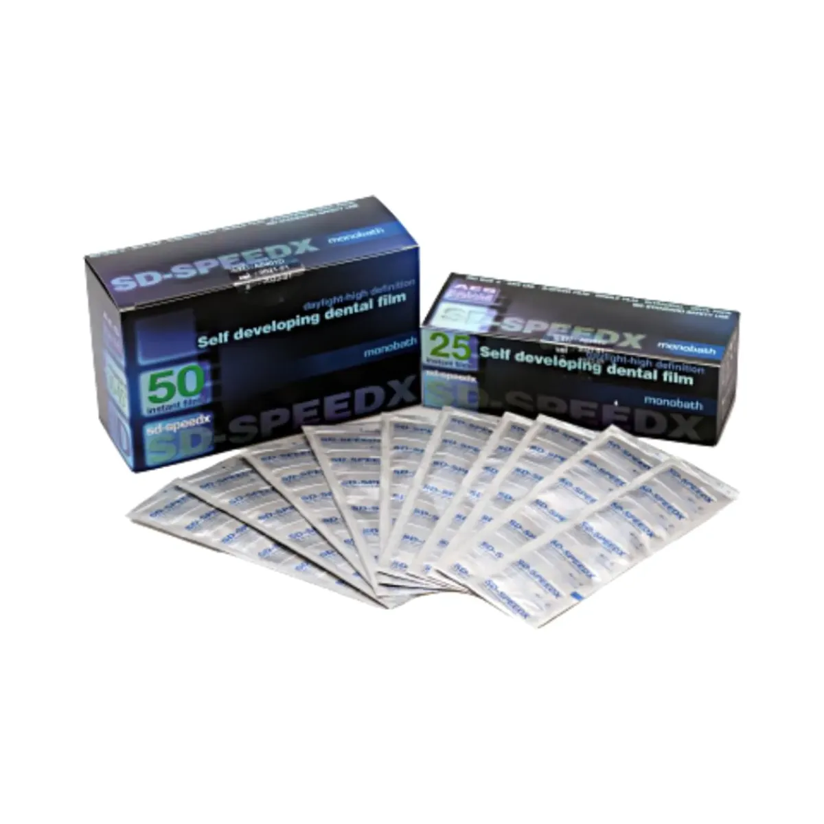 SpeedX self-developing dental X-ray film