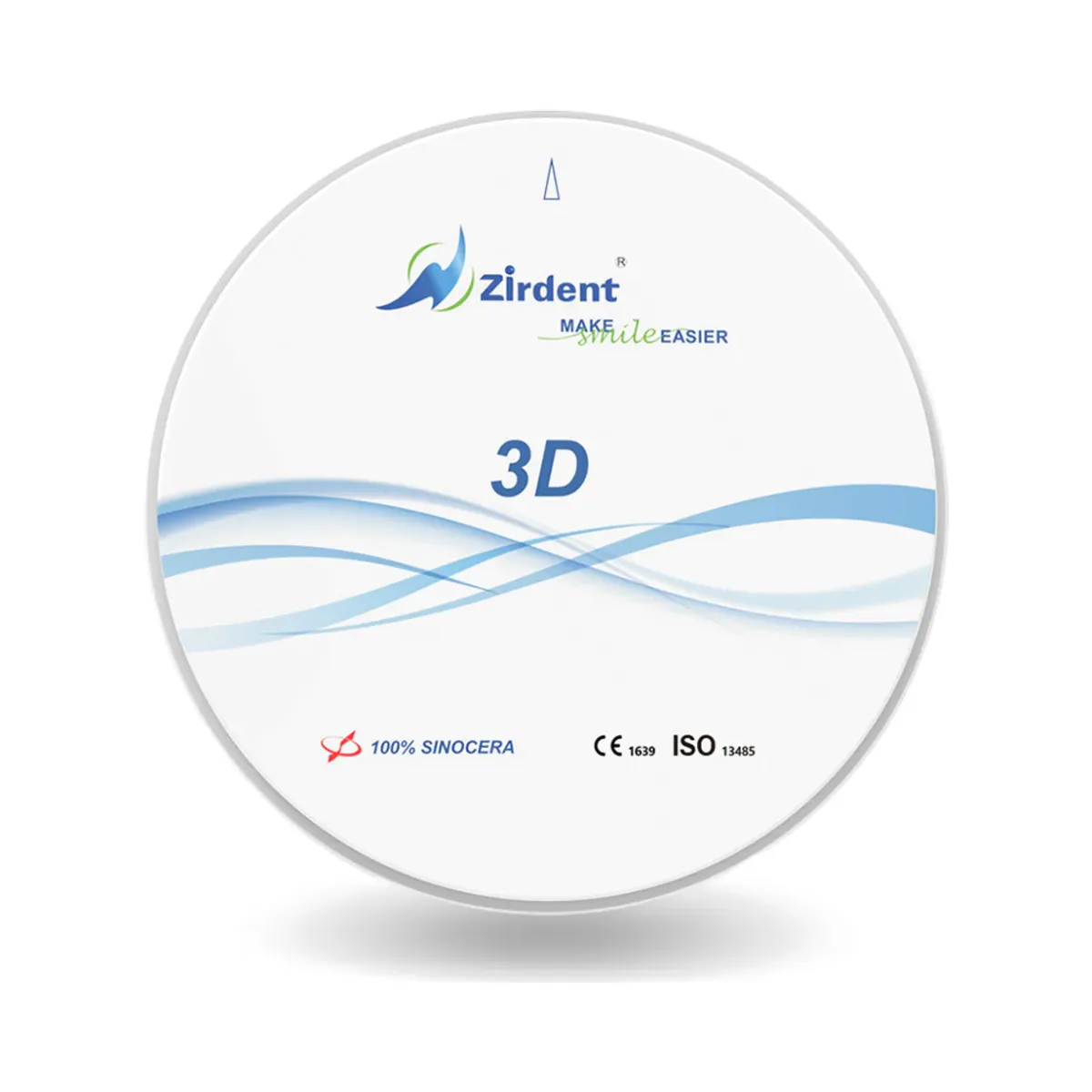 Zirdent 3D multilayer zirconia disc