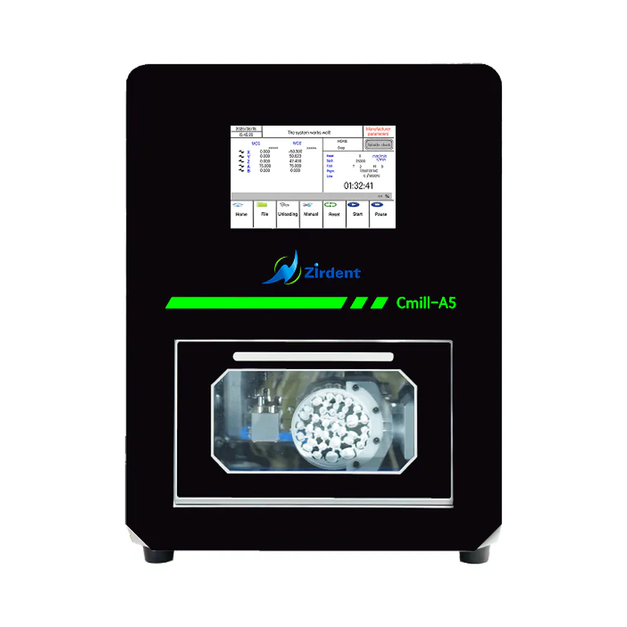 Zirdent Cmill-A5 5-axis dry milling machine