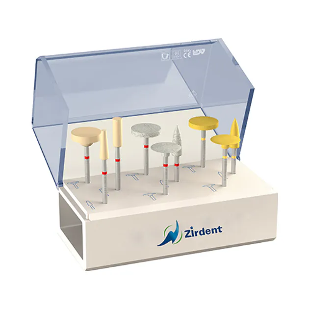 Zirdent grinding and polishing kits