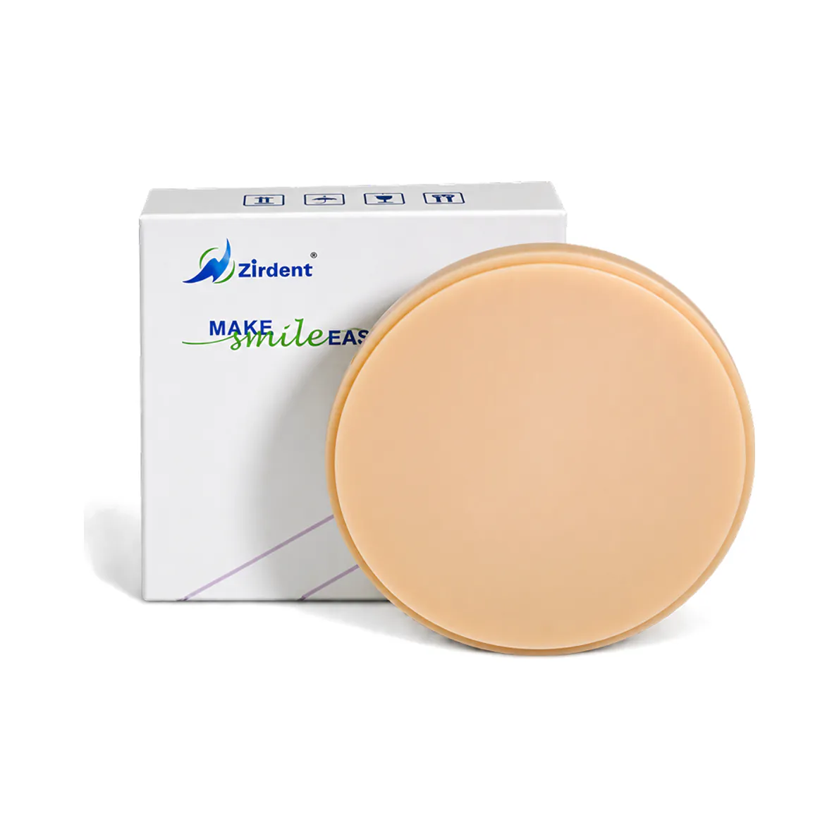 Zirdent multilayer PMMA disc