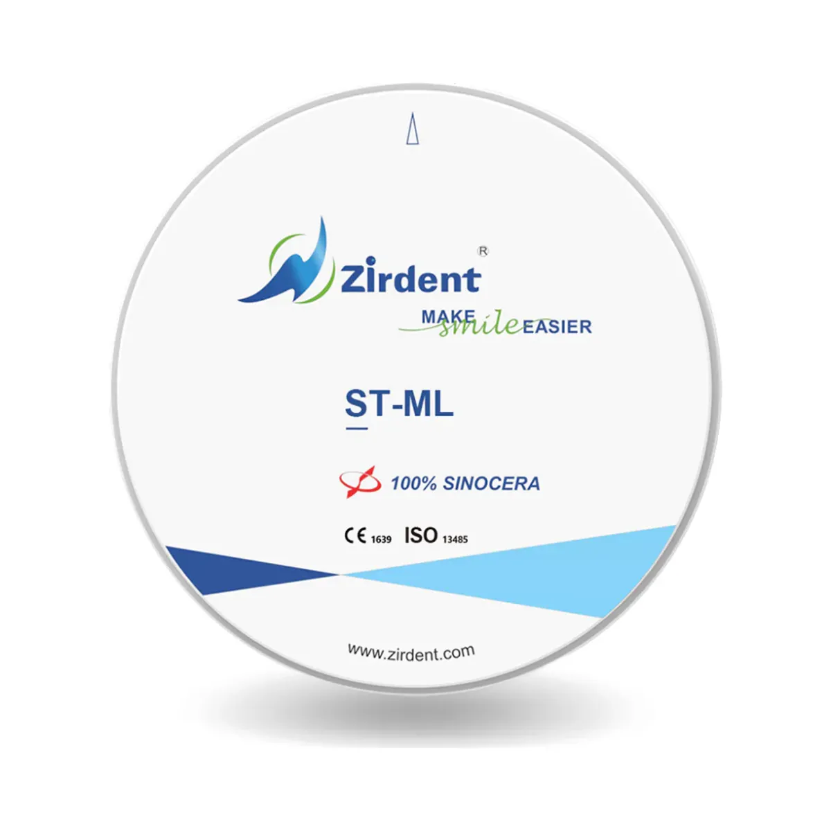 Zirdent ST-ML multilayer zirconia disc